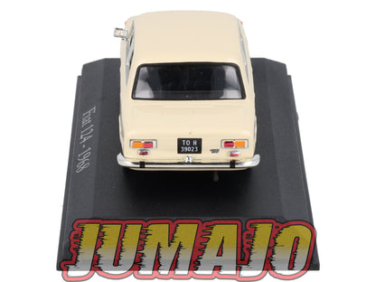 RBA18 voiture 1/43 RBA Italie IXO : FIAT 124 1968