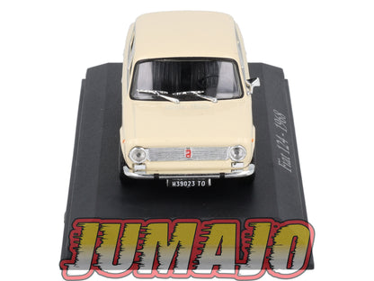 RBA18 voiture 1/43 RBA Italie IXO : FIAT 124 1968
