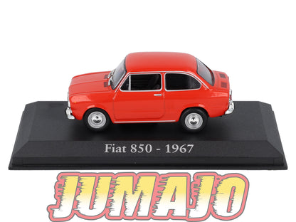 RBA20 voiture 1/43 RBA Italie IXO : FIAT 850 1967
