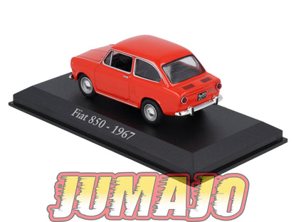 RBA20 voiture 1/43 RBA Italie IXO : FIAT 850 1967