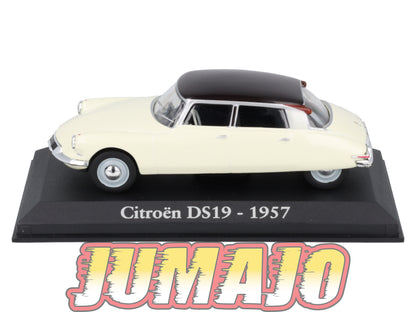 RBA22 voiture 1/43 RBA Italie IXO : CITROEN DS 19 1957