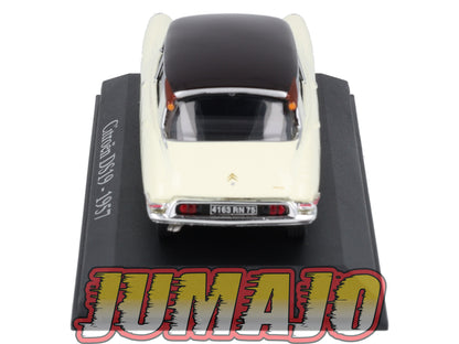 RBA22 voiture 1/43 RBA Italie IXO : CITROEN DS 19 1957
