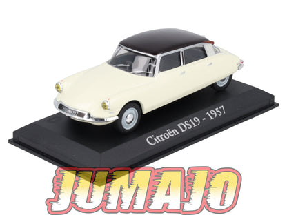 RBA22 voiture 1/43 RBA Italie IXO : CITROEN DS 19 1957