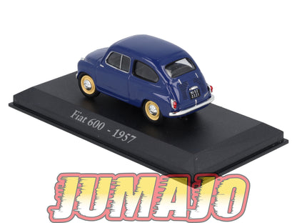RBA32 voiture 1/43 RBA Italie IXO : FIAT 600 1957