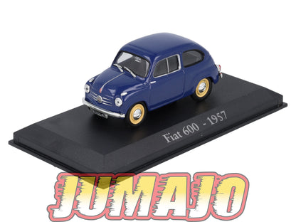 RBA32 voiture 1/43 RBA Italie IXO : FIAT 600 1957