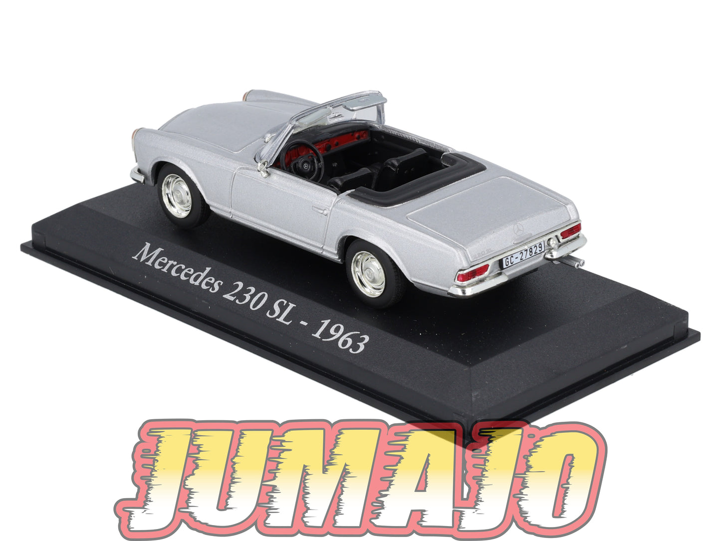 RBA4 voiture 1/43 RBA Italie IXO : MERCEDES 230 SL 1963 Pagode