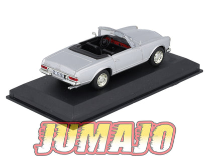 RBA4 voiture 1/43 RBA Italie IXO : MERCEDES 230 SL 1963 Pagode