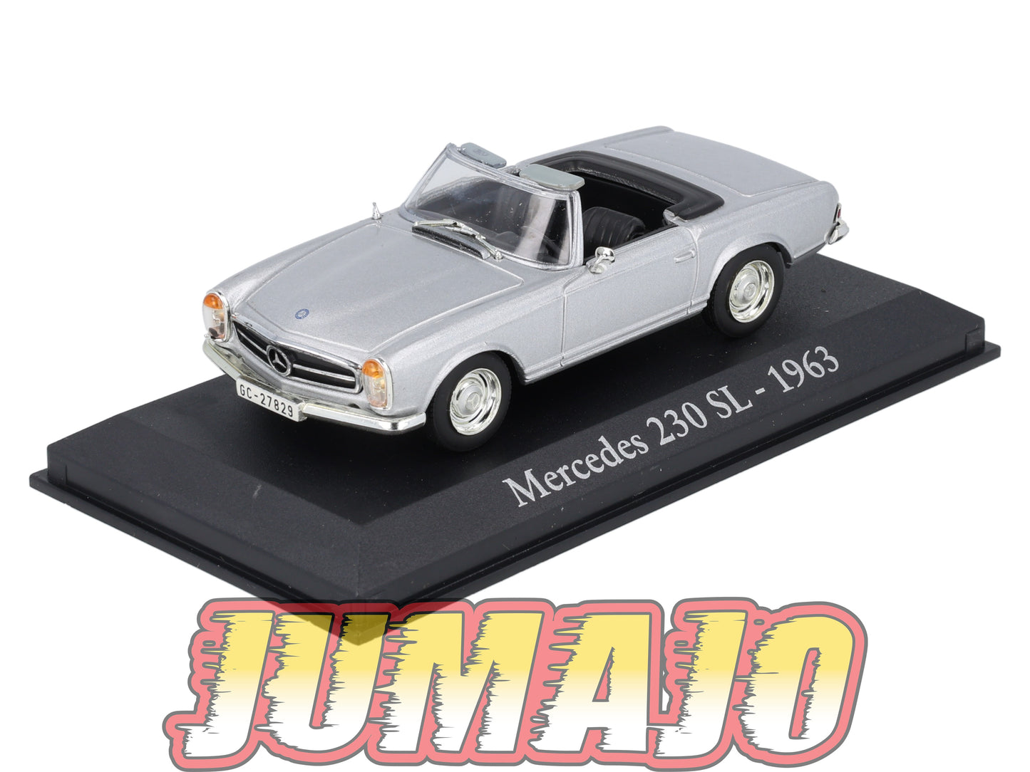 RBA4 voiture 1/43 RBA Italie IXO : MERCEDES 230 SL 1963 Pagode