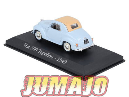 RBA6 voiture 1/43 RBA Italie IXO : FIAT 500 Topolino 1949