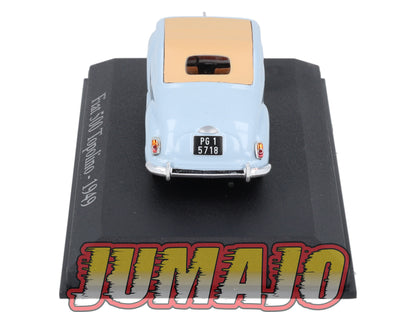 RBA6 voiture 1/43 RBA Italie IXO : FIAT 500 Topolino 1949