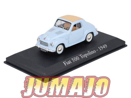 RBA6 voiture 1/43 RBA Italie IXO : FIAT 500 Topolino 1949