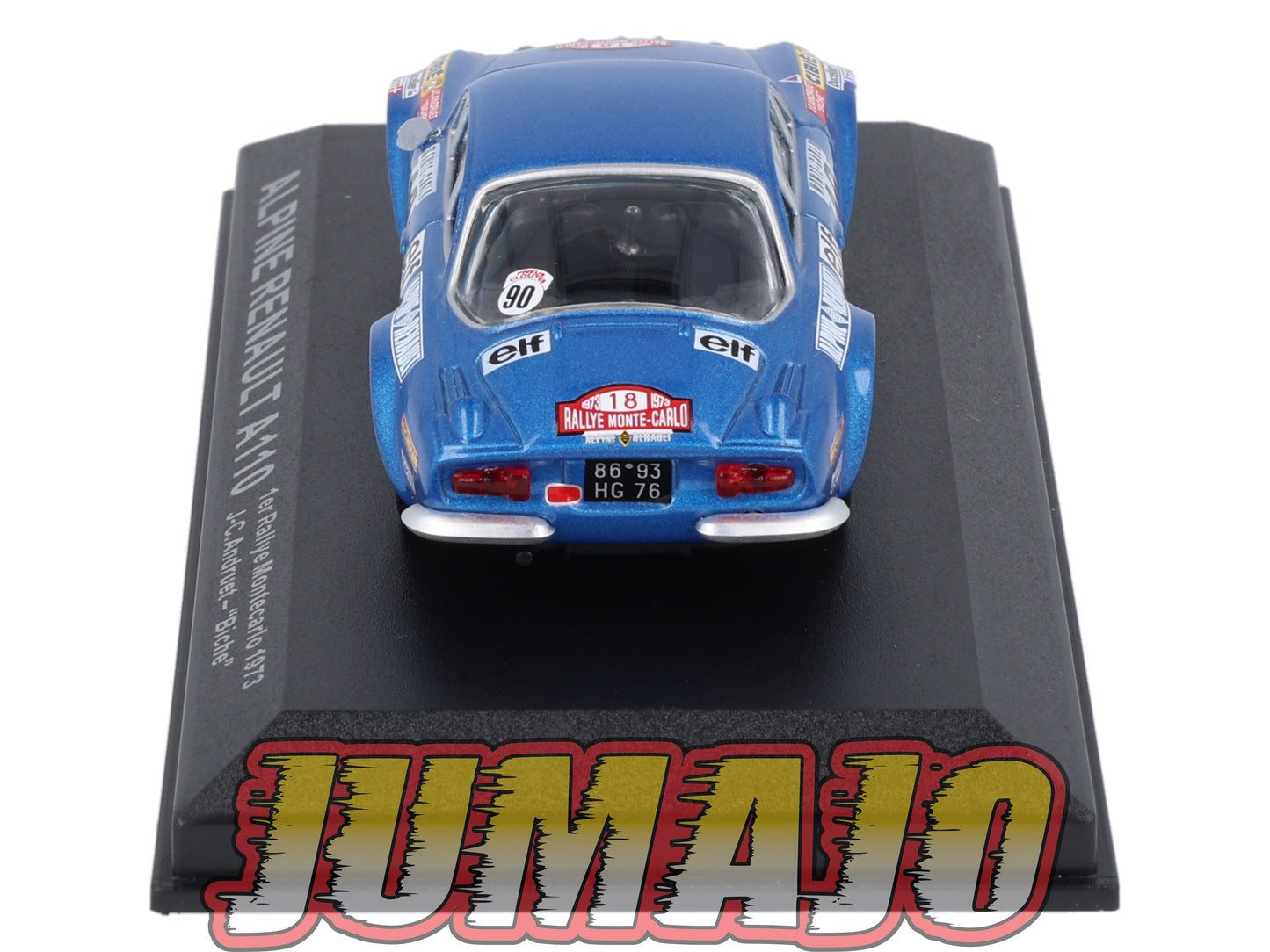 RCA102 Voiture 1/43 IXO Altaya Rallye : ALPINE RENAULT A110 1973 #18 Monte-carlo Andruet