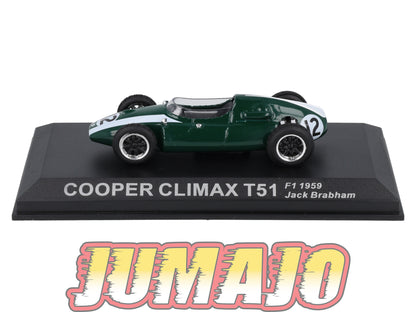 RCA106 Voiture 1/43 IXO F1 COOPER Climax T51 #12 1959 J Brabham
