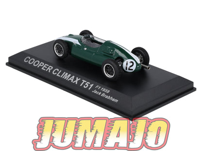 RCA106 Voiture 1/43 IXO F1 COOPER Climax T51 #12 1959 J Brabham