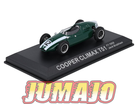 RCA106 Voiture 1/43 IXO F1 COOPER Climax T51 #12 1959 J Brabham