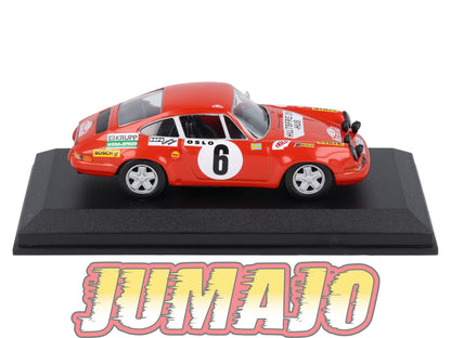 RCA107 Voiture 1/43 IXO Altaya Rallye : PORSCHE 911S 1970 #6 Monte-carlo Waldegard