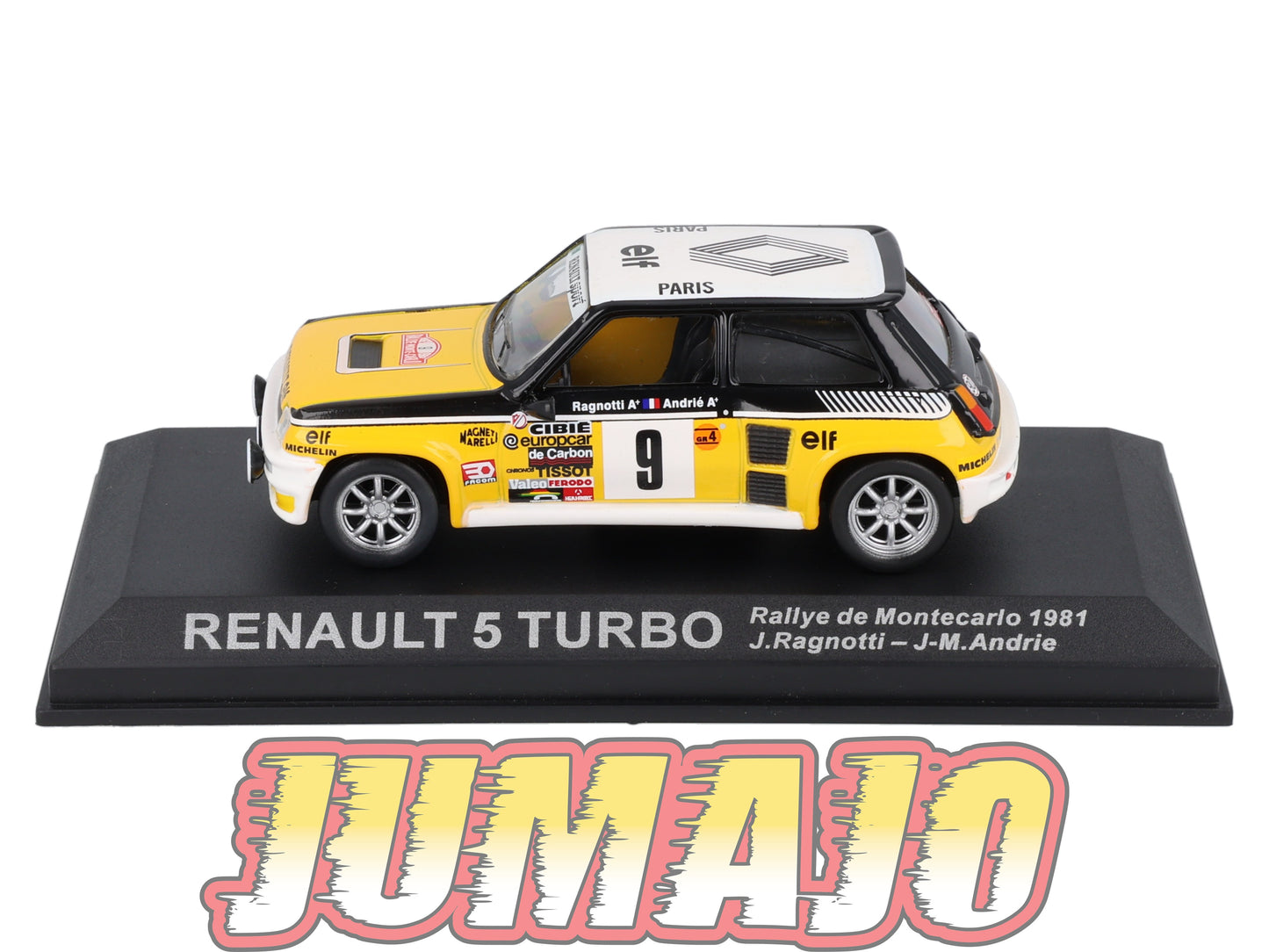 RCA109 Voiture 1/43 IXO Altaya Rallye RENAULT 5 Turbo 1981 #9 J Ragniotti