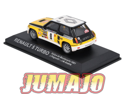 RCA109 Voiture 1/43 IXO Altaya Rallye RENAULT 5 Turbo 1981 #9 J Ragniotti