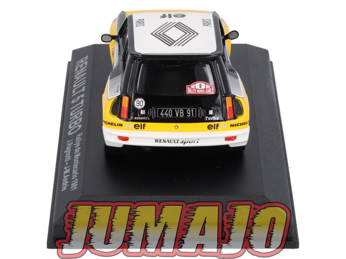RCA109 Voiture 1/43 IXO Altaya Rallye RENAULT 5 Turbo 1981 #9 J Ragniotti