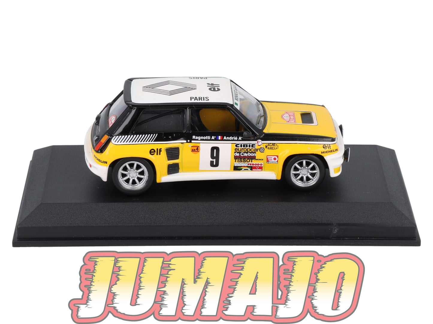 RCA109 Voiture 1/43 IXO Altaya Rallye RENAULT 5 Turbo 1981 #9 J Ragniotti