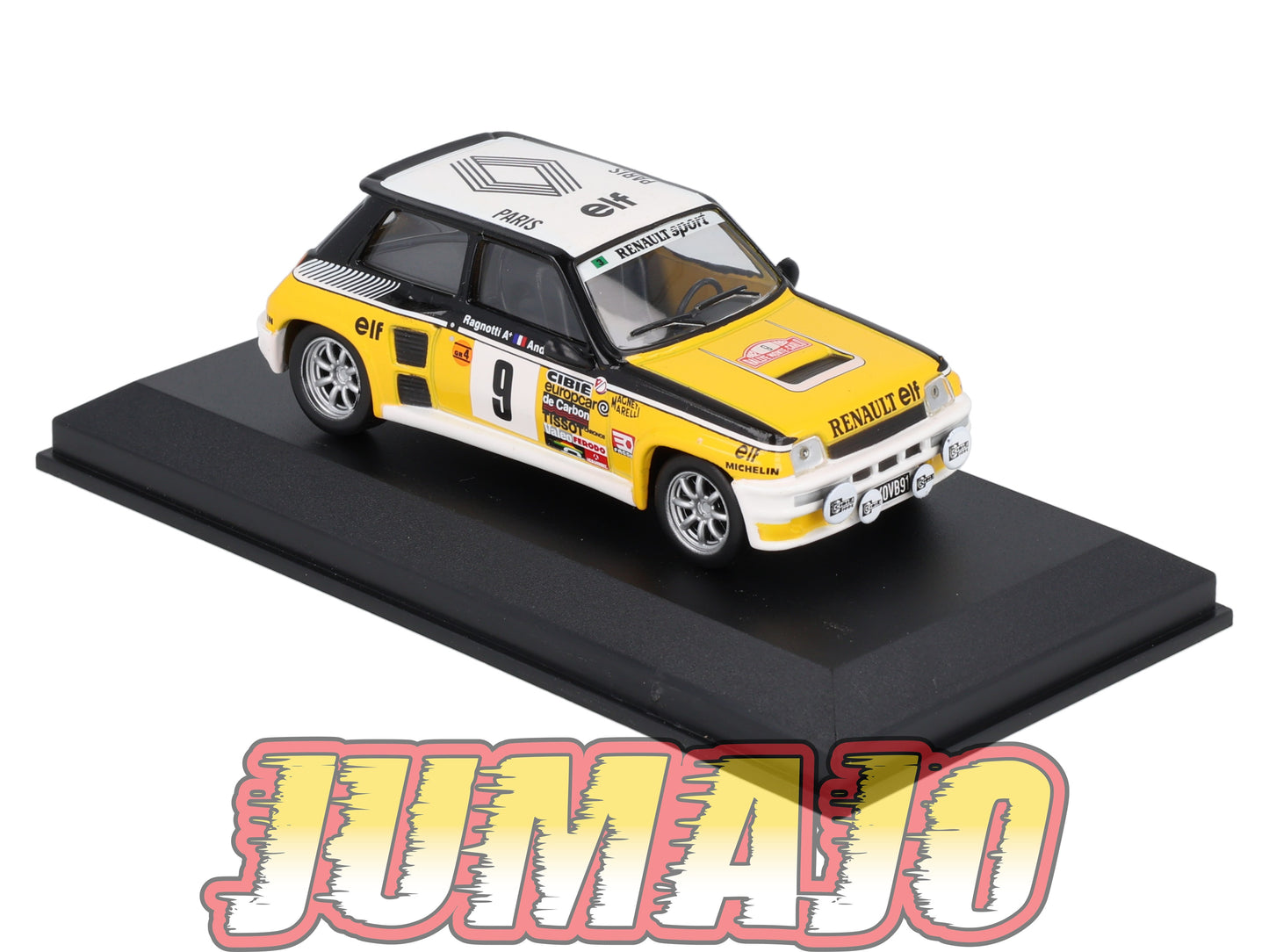 RCA109 Voiture 1/43 IXO Altaya Rallye RENAULT 5 Turbo 1981 #9 J Ragniotti