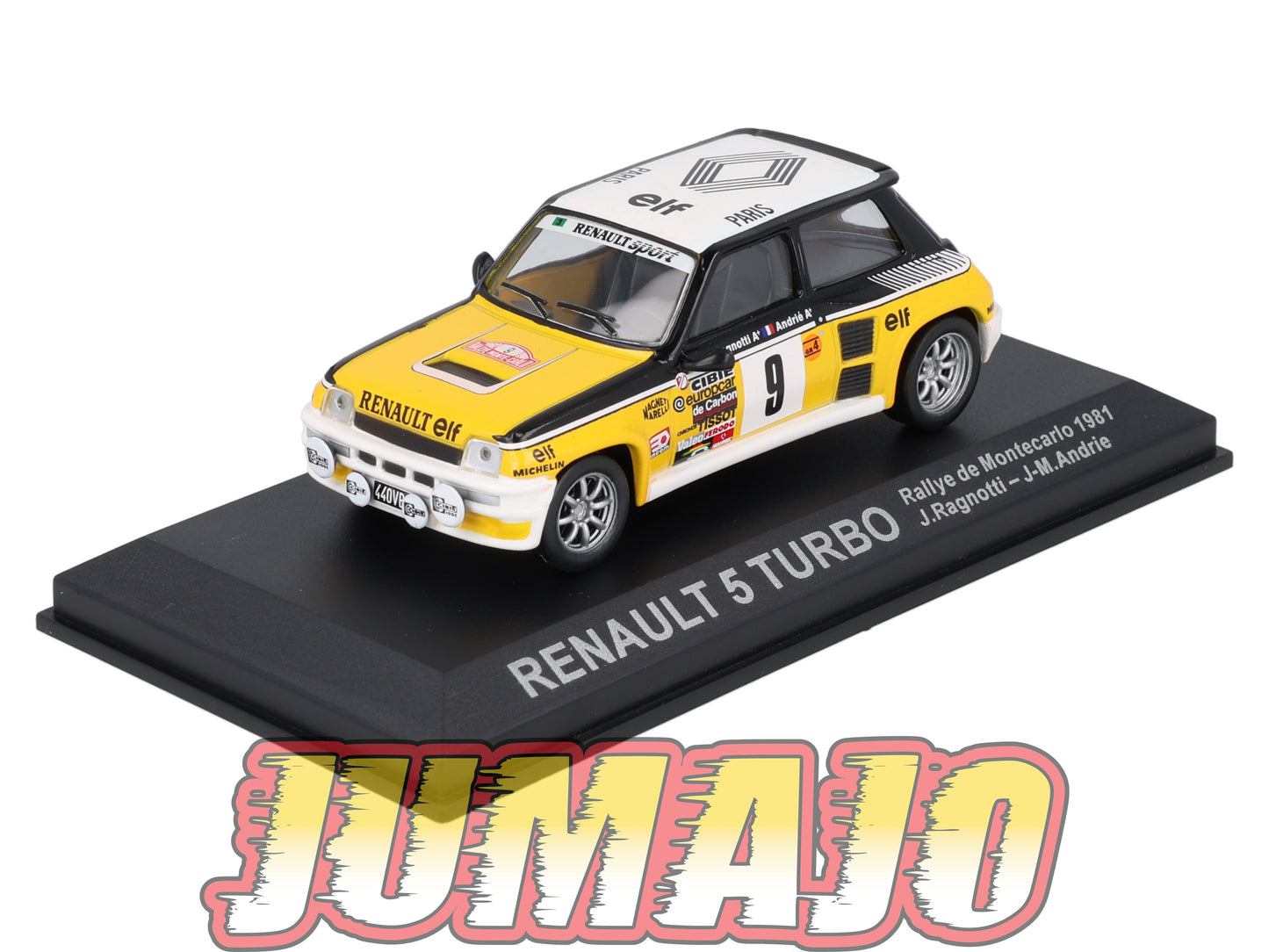 RCA109 Voiture 1/43 IXO Altaya Rallye RENAULT 5 Turbo 1981 #9 J Ragniotti
