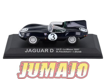 RCA110 Voiture 1/43 IXO 24 Heures Le Mans JAGUAR D #3 Winner 1957 R Flockhart
