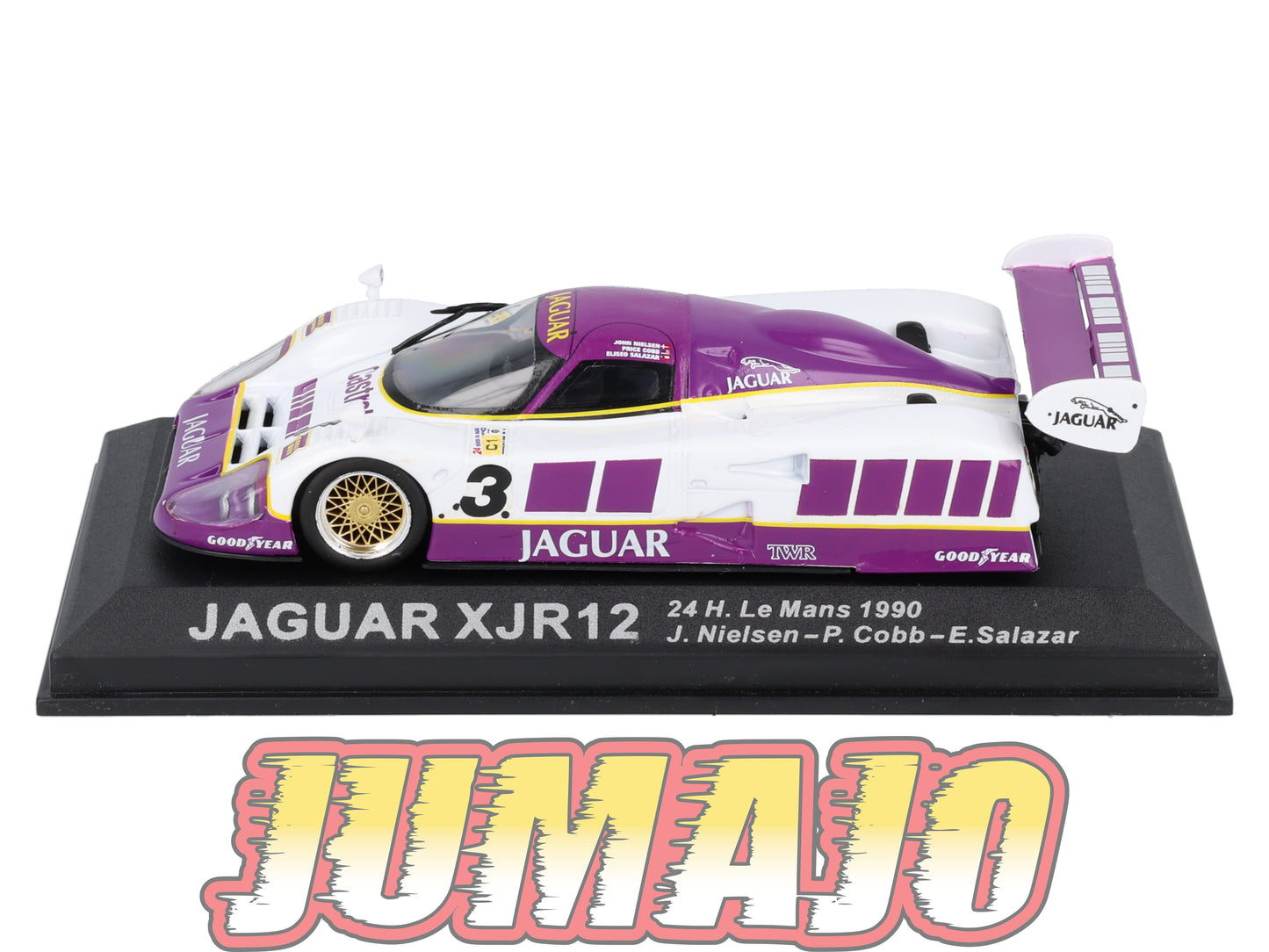 RCA112 Voiture 1/43 IXO 24 Heures Le Mans JAGUAR XJR12 #3 Winner 1990 J Nielsen