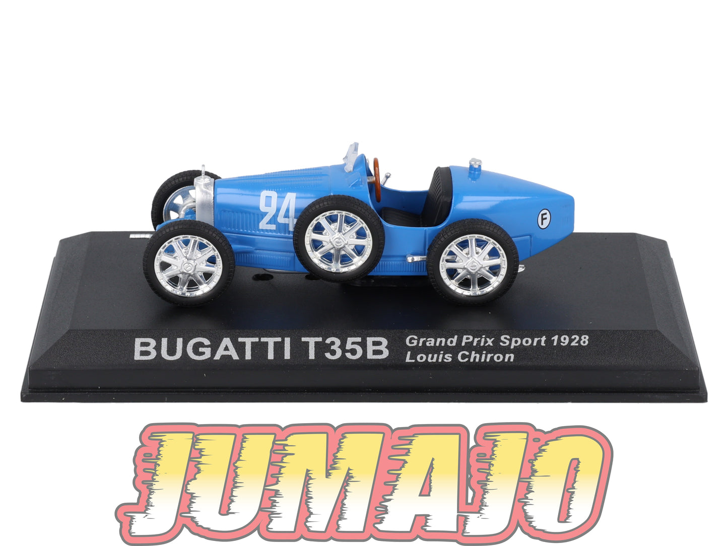 RCA113 Voiture 1/43 IXO 24 Heures Le Mans BUGATTI T35B #24 1928 Chiron