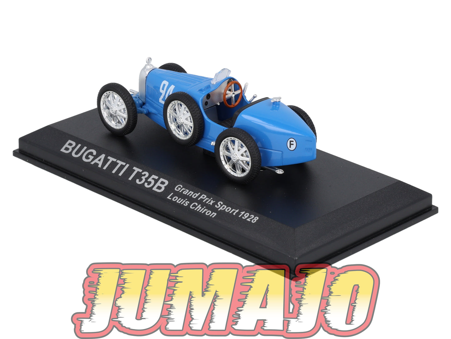 RCA113 Voiture 1/43 IXO 24 Heures Le Mans BUGATTI T35B #24 1928 Chiron