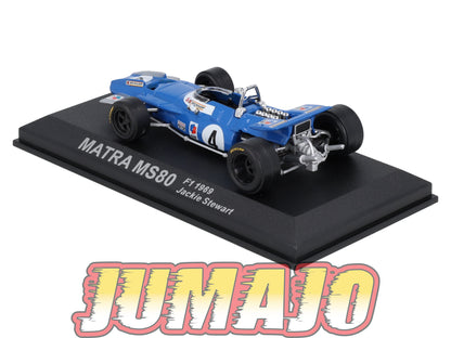 RCA114 Voiture 1/43 IXO F1 MATRA MS80 #4 1969 Stewart