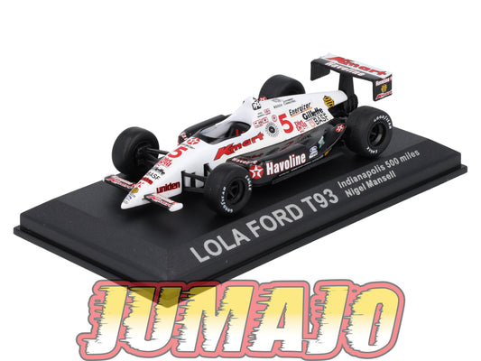 RCA116 Voiture 1/43 IXO F1 LOLA FORD T93 #5 Mansell