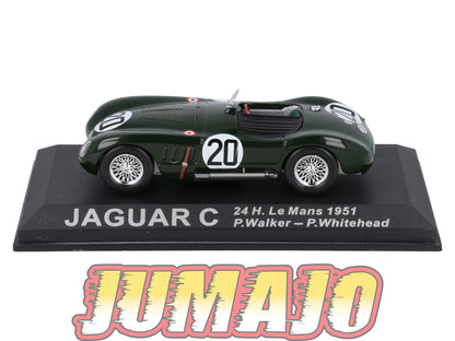 RCA117 Voiture 1/43 IXO 24 Heures Le Mans JAGUAR C #20 Winner 1951 Walker