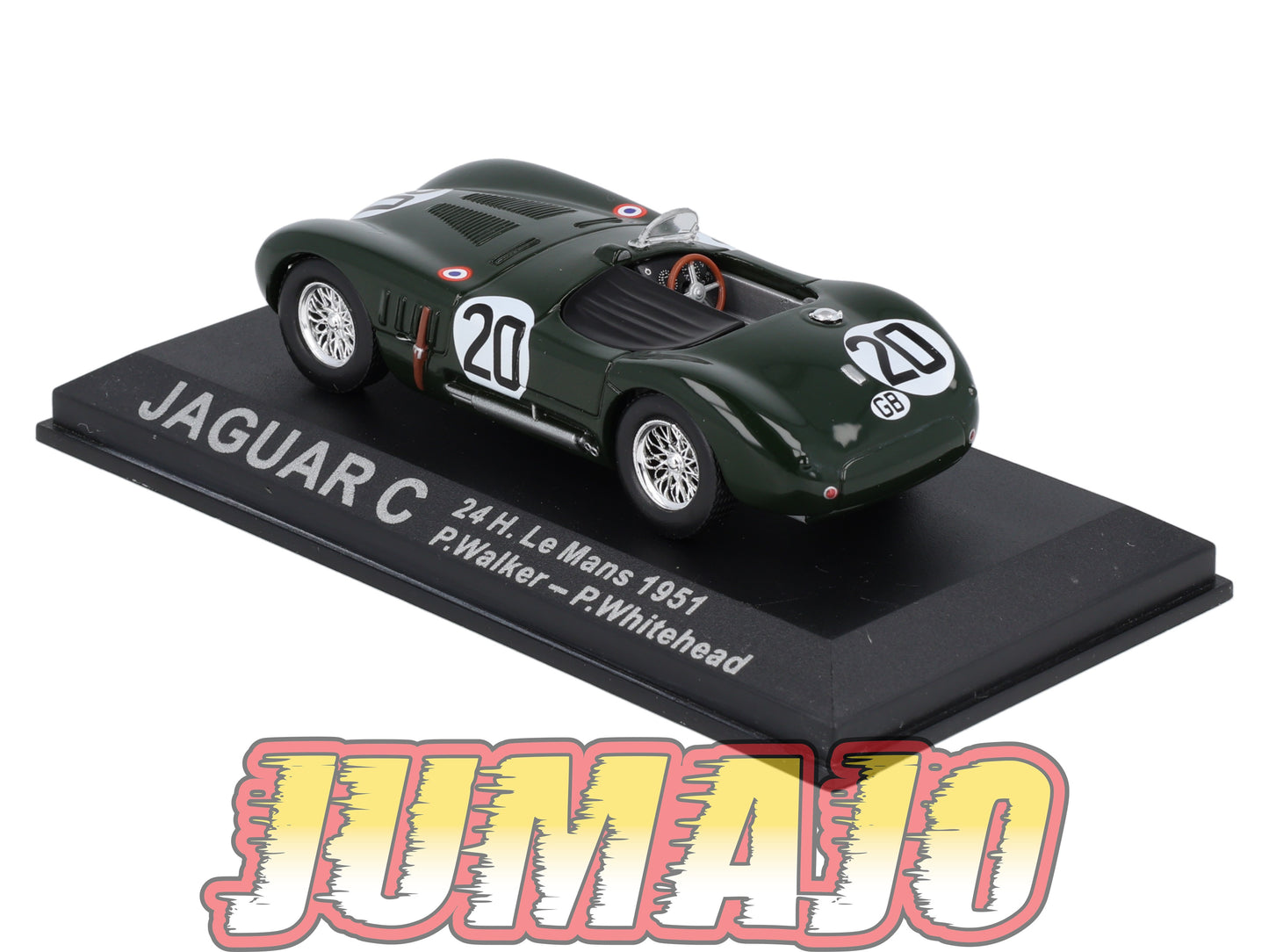 RCA117 Voiture 1/43 IXO 24 Heures Le Mans JAGUAR C #20 Winner 1951 Walker
