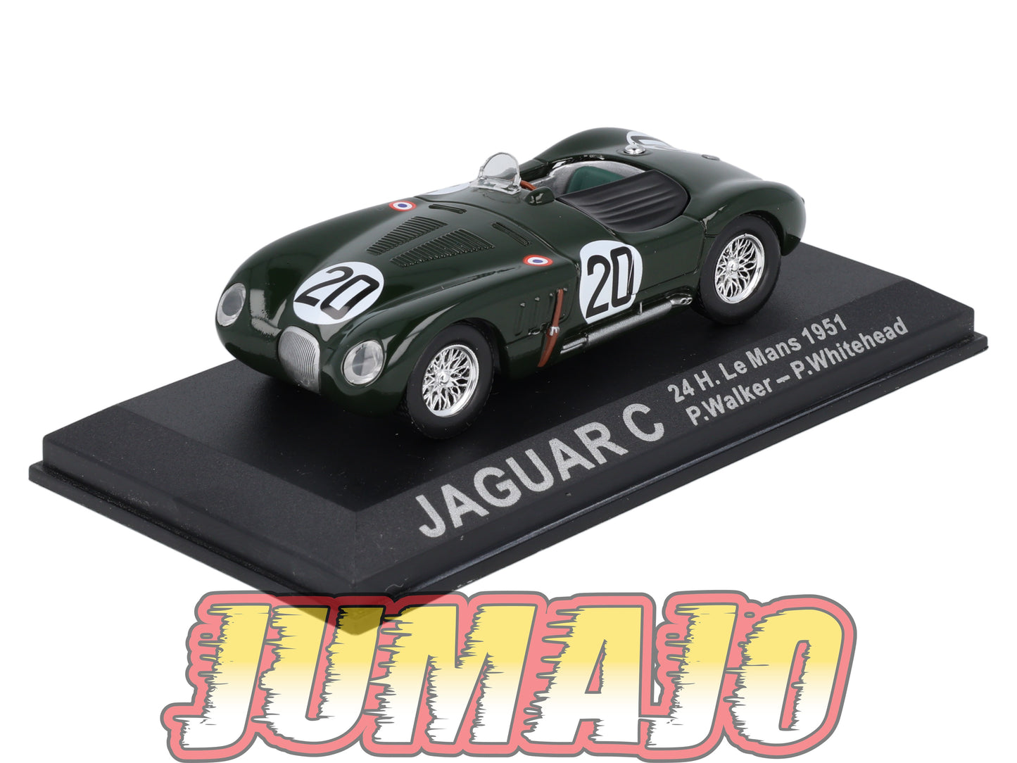 RCA117 Voiture 1/43 IXO 24 Heures Le Mans JAGUAR C #20 Winner 1951 Walker