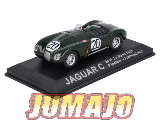 RCA117 Voiture 1/43 IXO 24 Heures Le Mans JAGUAR C #20 Winner 1951 Walker