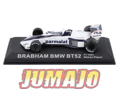 RCA118 Voiture 1/43 IXO F1 BRABHAM BMW BT 52 #5 1983 Piquet