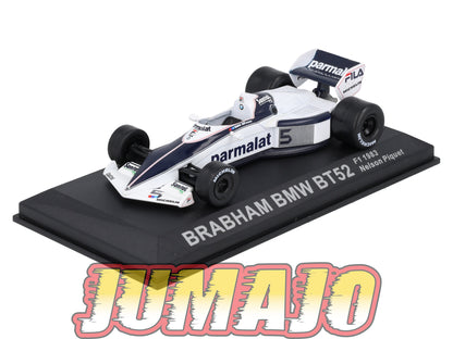 RCA118 Voiture 1/43 IXO F1 BRABHAM BMW BT 52 #5 1983 Piquet