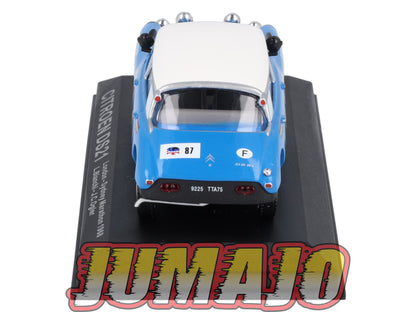 RCA120 Voiture 1/43 IXO Altaya Rallye CITROËN DS21 1968 #87 J C Ogier