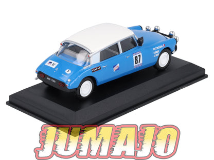 RCA120 Voiture 1/43 IXO Altaya Rallye CITROËN DS21 1968 #87 J C Ogier