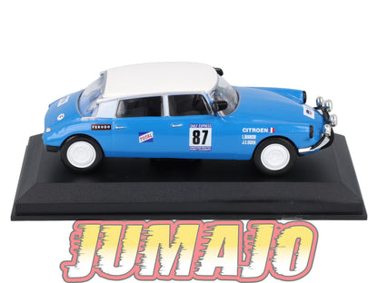 RCA120 Voiture 1/43 IXO Altaya Rallye CITROËN DS21 1968 #87 J C Ogier