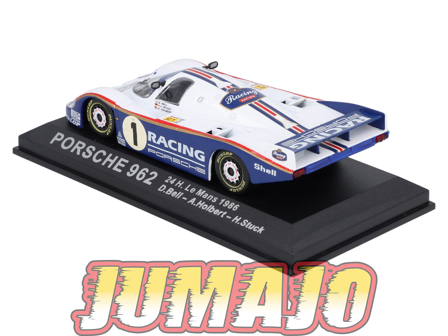 RCA122 Voiture 1/43 IXO 24 Heures Le Mans PORSCHE 962 Winner #1 1986 Bell