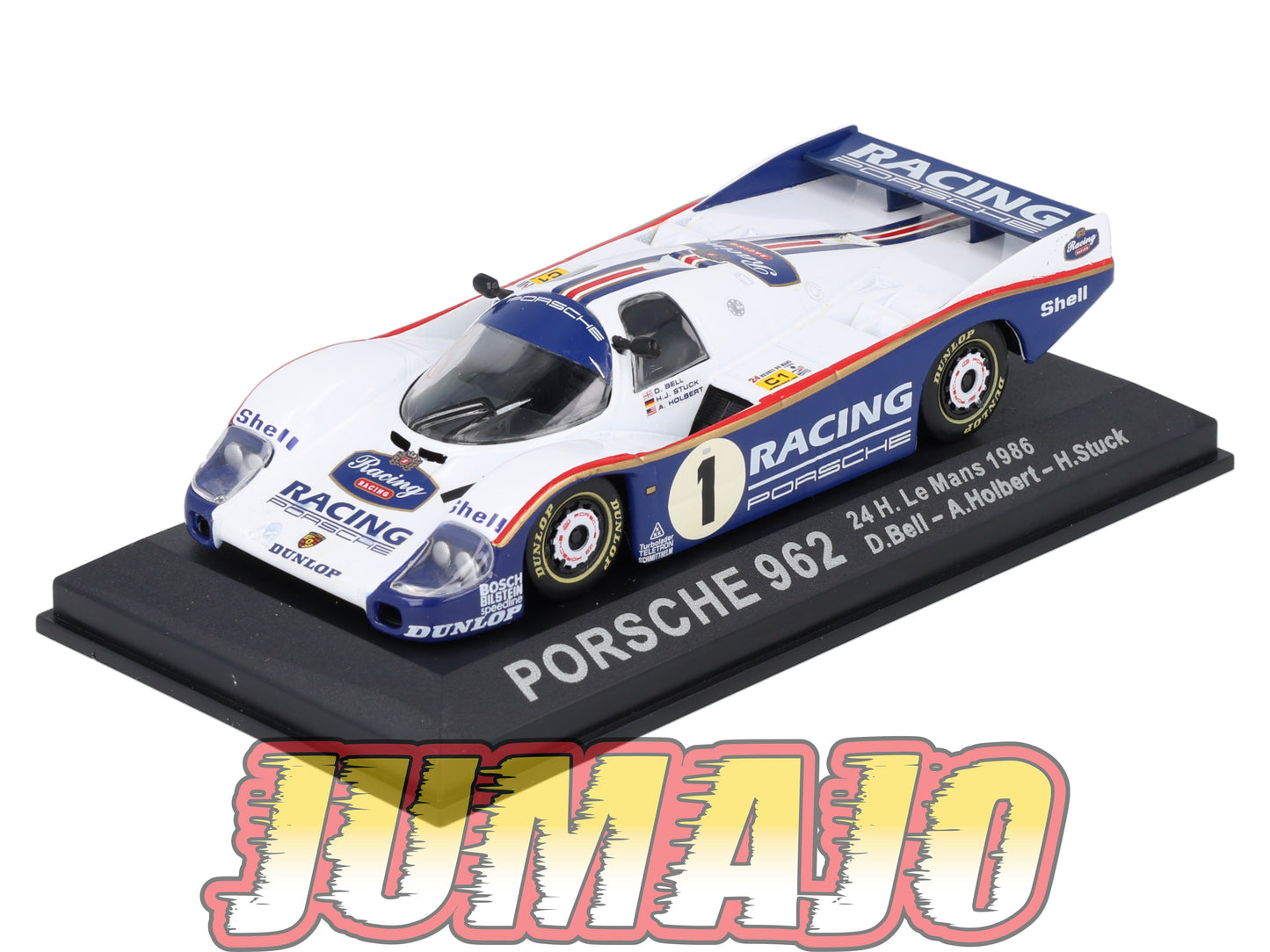 RCA122 Voiture 1/43 IXO 24 Heures Le Mans PORSCHE 962 Winner #1 1986 Bell