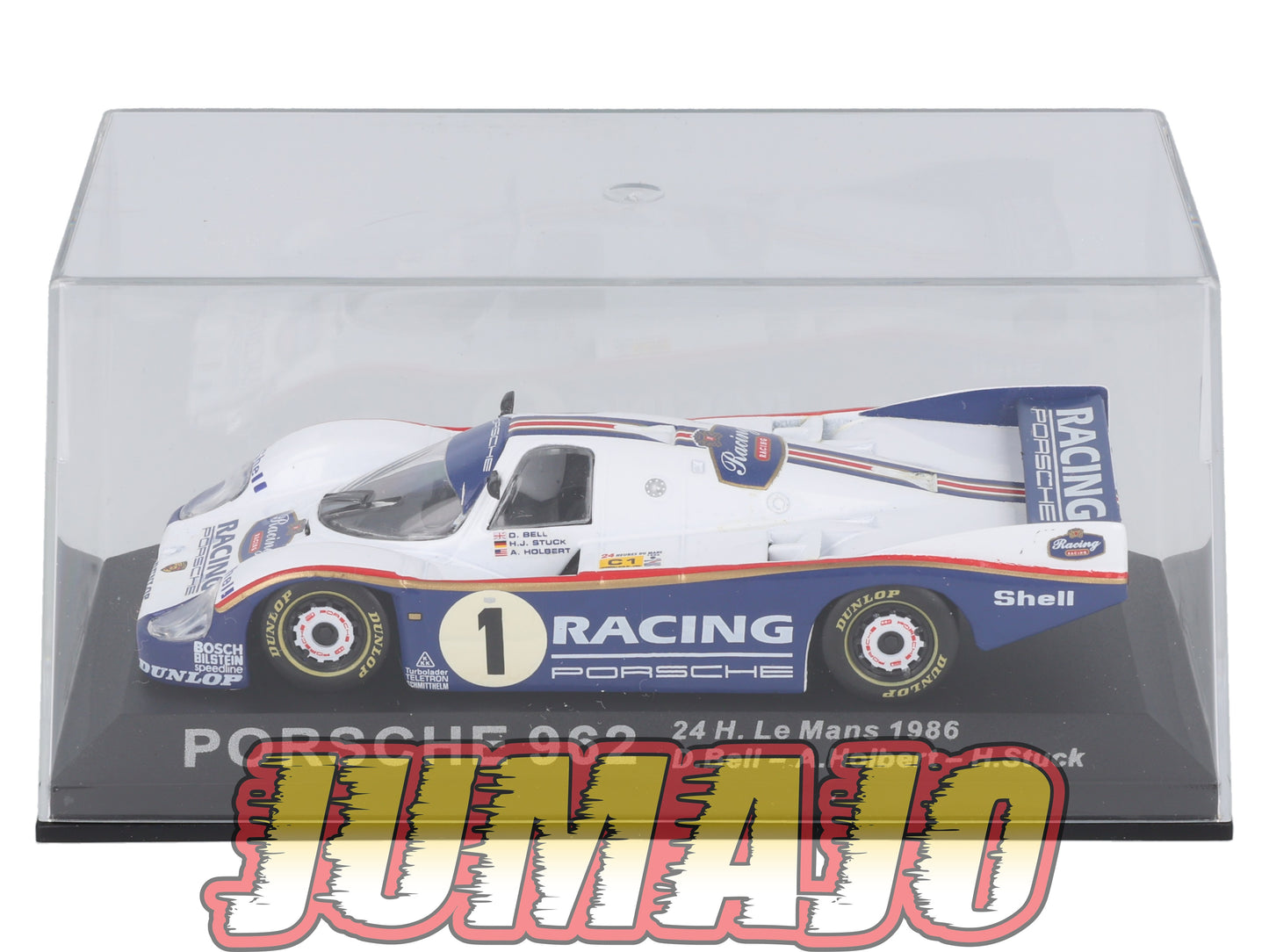 RCA122 Voiture 1/43 IXO 24 Heures Le Mans PORSCHE 962 Winner #1 1986 Bell