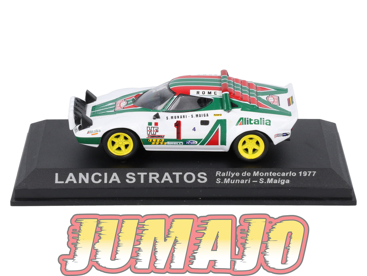 RCA128 Voiture 1/43 IXO Altaya Rallye LANCIA Stratos #1 1977 Munari
