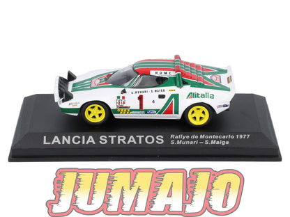 RCA128 Voiture 1/43 IXO Altaya Rallye LANCIA Stratos #1 1977 Munari