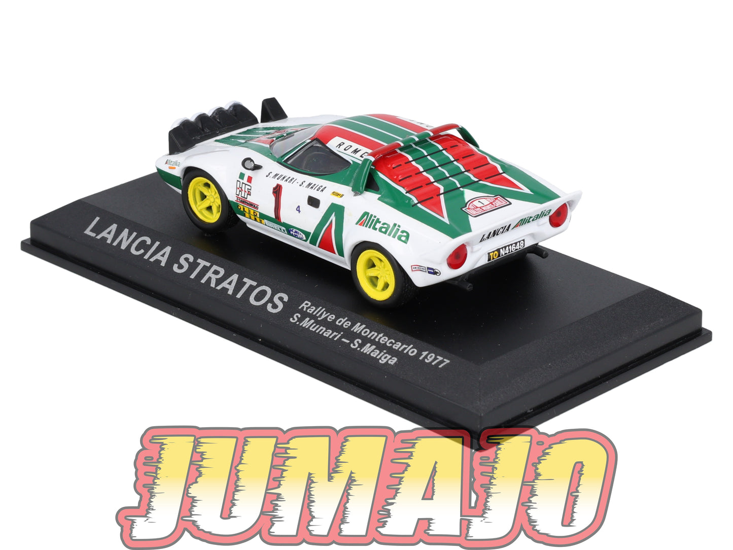 RCA128 Voiture 1/43 IXO Altaya Rallye LANCIA Stratos #1 1977 Munari