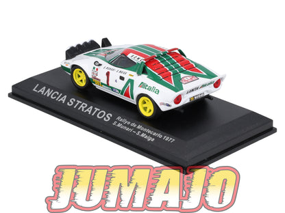RCA128 Voiture 1/43 IXO Altaya Rallye LANCIA Stratos #1 1977 Munari