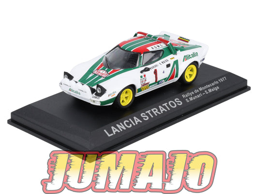 RCA128 Voiture 1/43 IXO Altaya Rallye LANCIA Stratos #1 1977 Munari