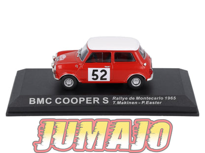 RCA130 Voiture 1/43 IXO Altaya Rallye BMC Cooper S #52 1965 Makinen